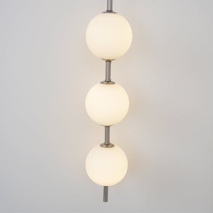 LED Globe Sconce Hardwired Wall Mount Fixture 26 Inch Brass Finish Sphere Shade Lighting for Bedroom Bath Hallway Reading Nook Accent Indoor