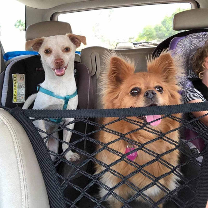 Victor Barrier | Pet Safety Net for Cars with Durable Double Layer | Adjustable Design for Secure Travel