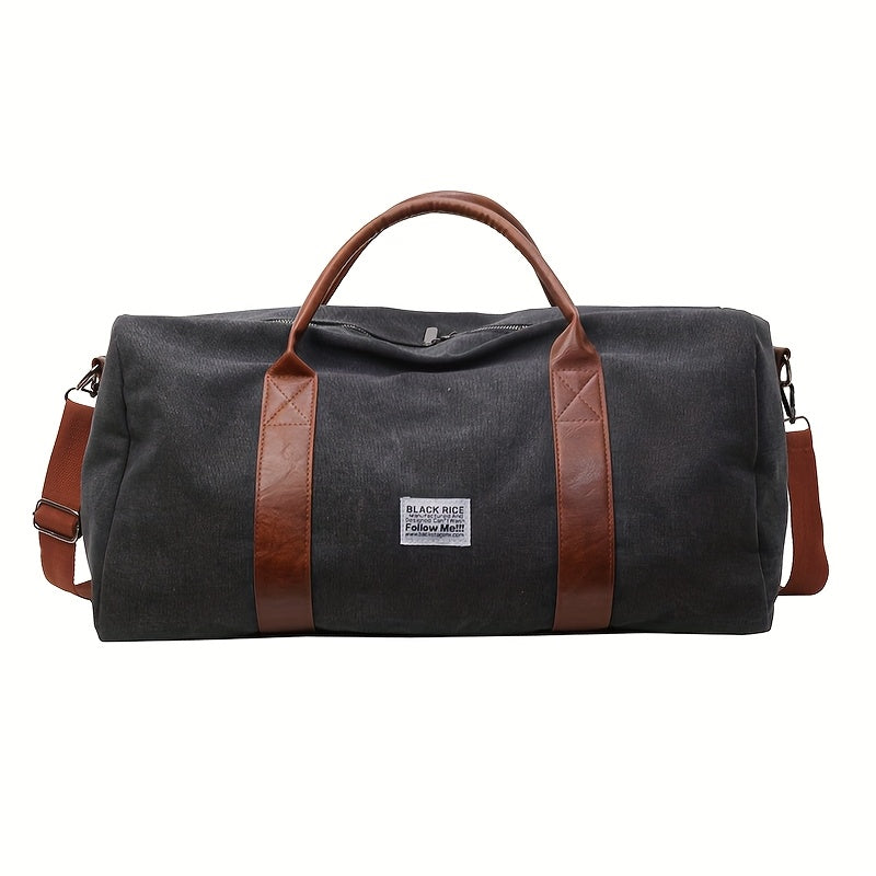 Vintage Washed | Travel Duffel Bag with Spacious Design & Durable Material | Stylish Organizer for Travel and Gym