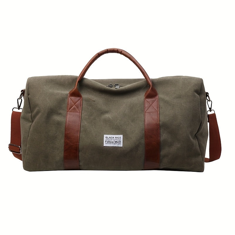 Vintage Washed | Travel Duffel Bag with Spacious Design & Durable Material | Stylish Organizer for Travel and Gym