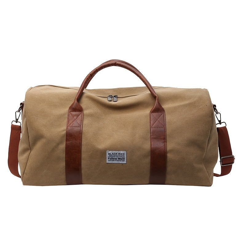 Vintage Washed | Travel Duffel Bag with Spacious Design & Durable Material | Stylish Organizer for Travel and Gym