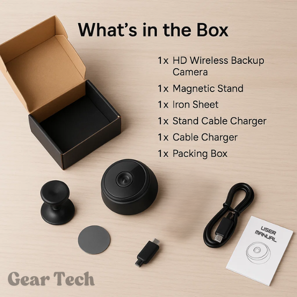 VisionGuard | Wireless Backup Camera with Night Vision & Waterproof Design for RVs and Trucks