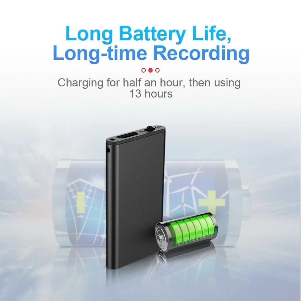 SOUNDCAPTURE – Voice Activated Recorder Clear Audio Storage