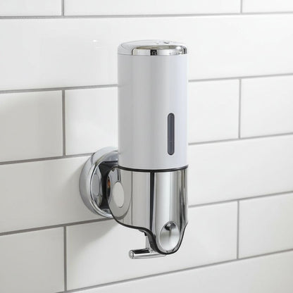 AquaGlide - Elegant Wall-Mounted Soap Dispenser with Premium Finish