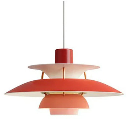 Tiered Metal Ceiling Fixture E27 Socket Mid-Century Style for Kitchen Island Dining Room Breakfast Nook Entryway Adjustable Hanging Light