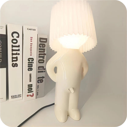 WackyLamp | Human-Shaped Table Lamp with Cordless Design | Playful Lighting for Living Room & Bedroom