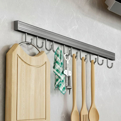 No-Drill Kitchen Organizer Rack for Daily Use and Storage