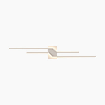 LED Wall Sconce Light 39 in Dimmable Metal Strip for Bedroom Living Room Hallway | Modern Interior Fixture with Color Temperature Control
