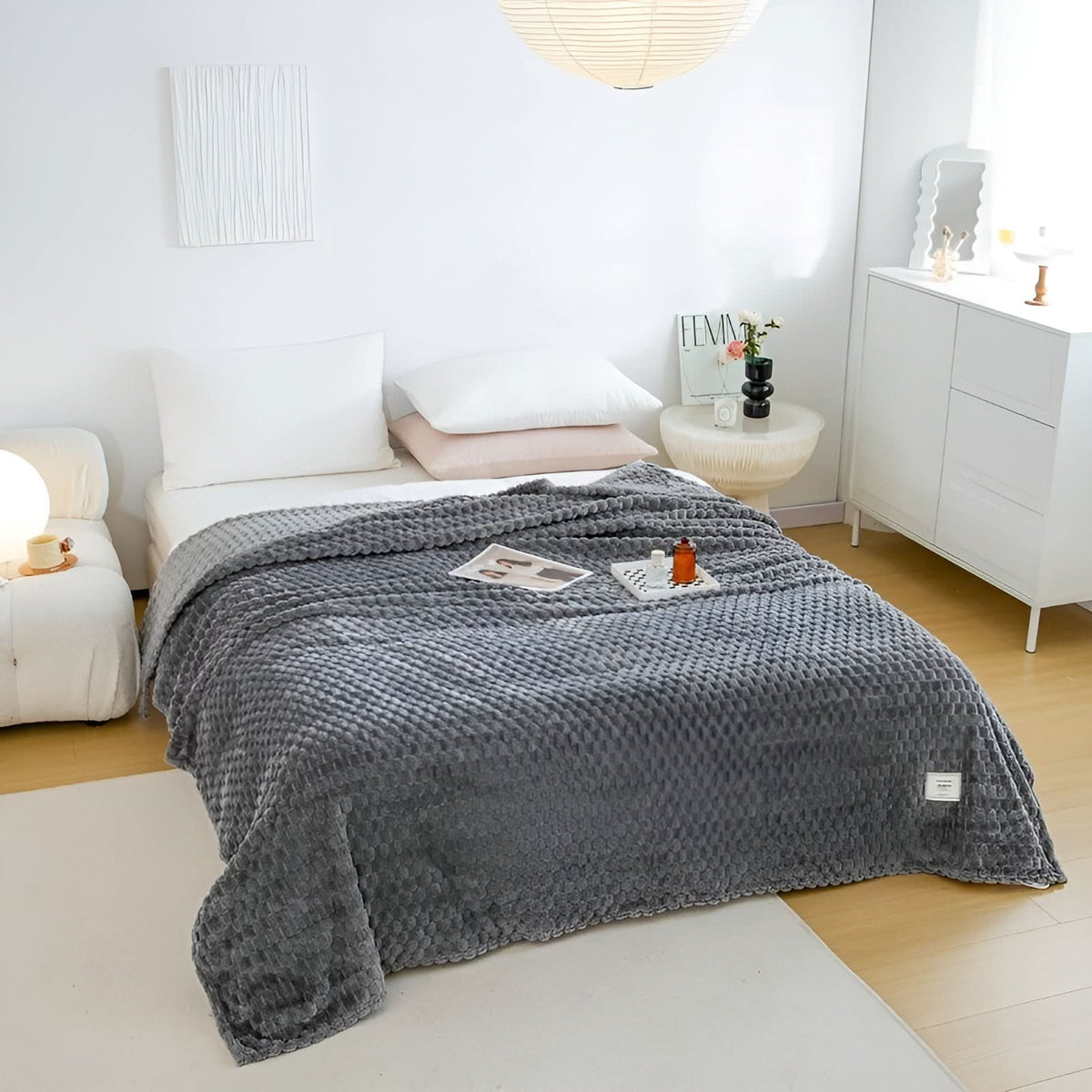 SCANDIVEIL – Microfiber Blanket for Soft Interior Warmth