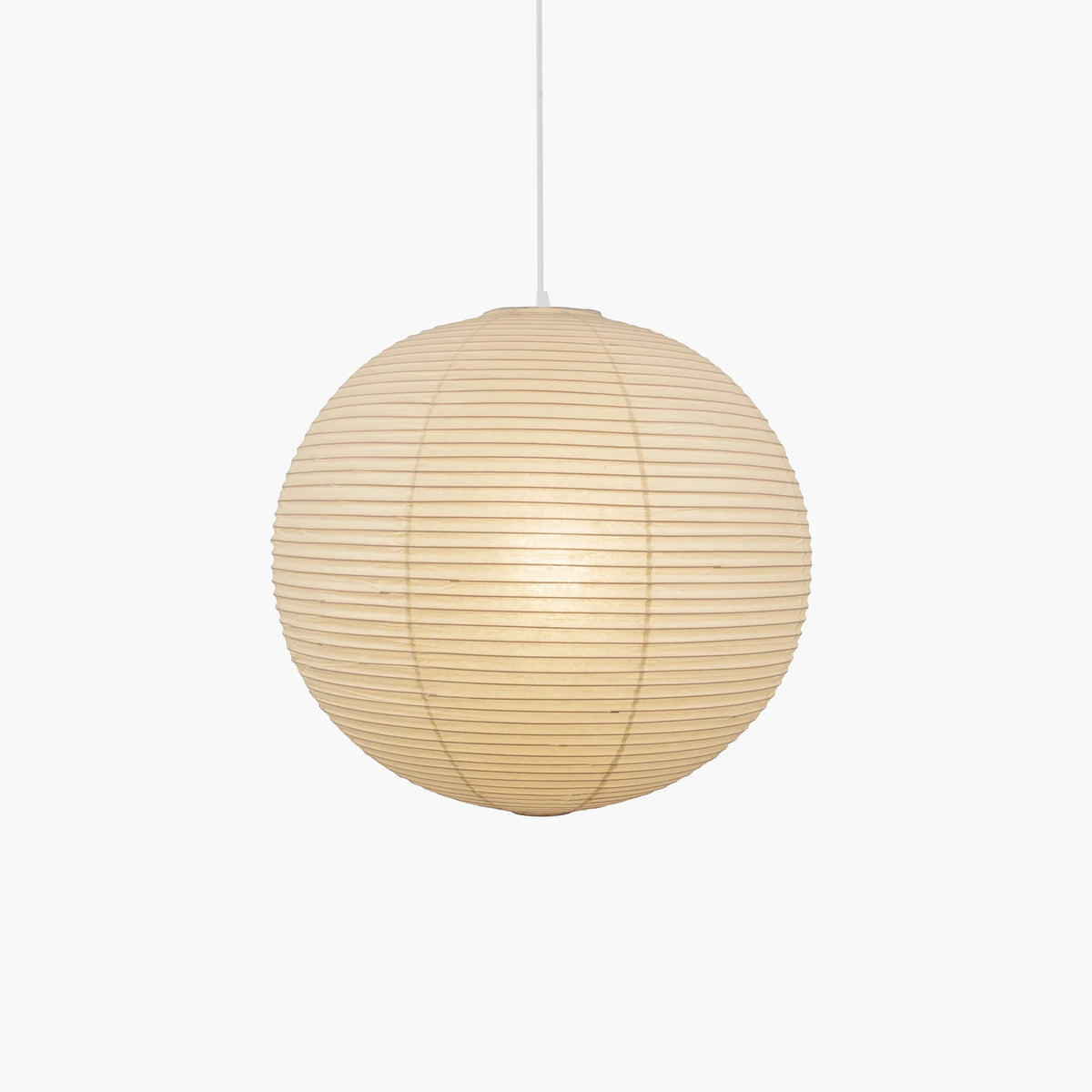 Handmade Paper Globe Drop Light for Kitchen Island & Dining Room – Adjustable Cable, E26 Socket, Soft Ambient Glow – Modern Overhead Fixture