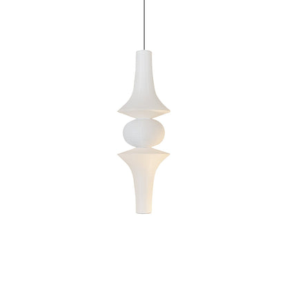 Handcrafted Paper Lantern Ceiling Light White Drum Shade Hanging Fixture E26 E27 Socket Bedroom Living Room Dining Room Ambient Glow Modern
