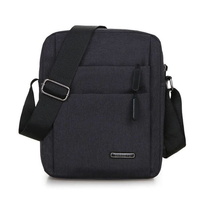 Crossbody Sling Bag for Men with Water-Resistant Fabric and Hidden Security Pocket – Compact Daily Carry Chest Pack for Commuting