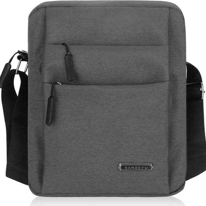 Crossbody Sling Bag for Men with Water-Resistant Fabric and Hidden Security Pocket – Compact Daily Carry Chest Pack for Commuting