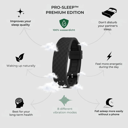 Silent Vibrating Alarm Clock with Adjustable Intensity for Gentle Wake-Up Under Pillow or Mattress Perfect for Couples Shared Bedrooms Trave