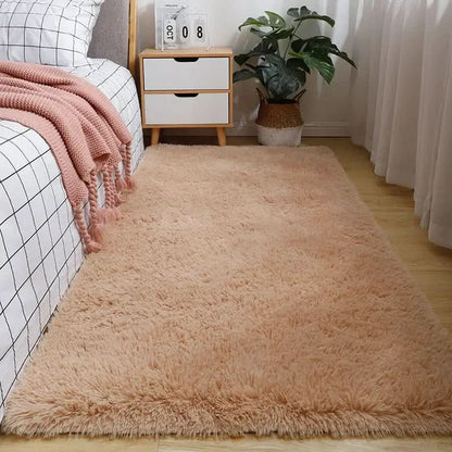 Plush Area Rug for Living Room & Bedroom – Soft Modern Floor Carpet in 10 Colors – Indoor Accent Rug for Contemporary Home Decor
