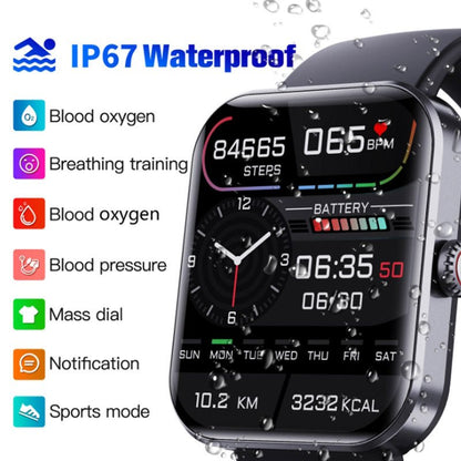Wellness Tracker | Advanced Health Monitoring Watch with Multifunctional Features | Sleek Design for Daily Health Awareness