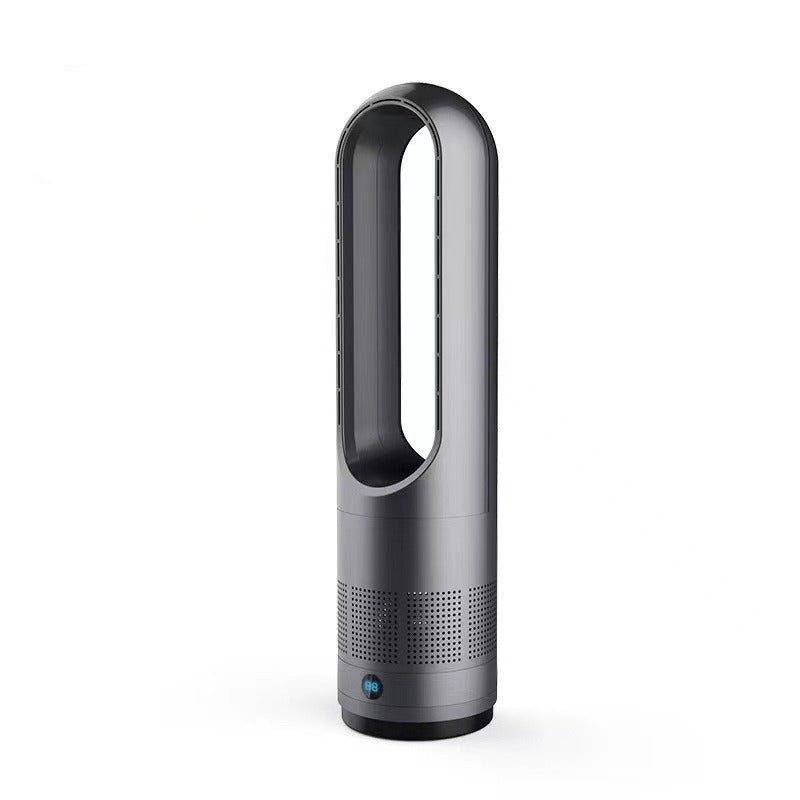 Bladeless Tower Fan with Air Purifier & Humidifier - 8 Speed Settings, 90° Oscillation, Whisper-Quiet Cooling for Bedroom, Living Room
