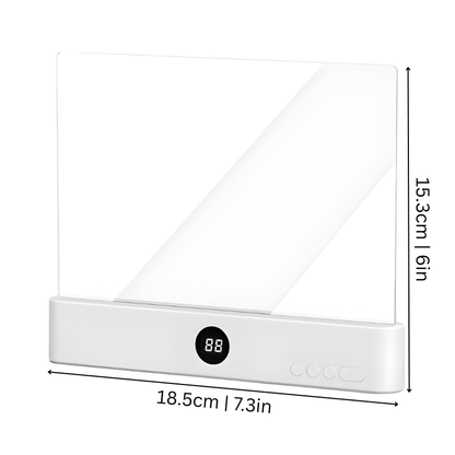 Rechargeable LED Clip-On Page Light for Books with 3 Brightness Modes | Ultra-Slim Bookmark Design for Nighttime Reading, Study, Travel & Co