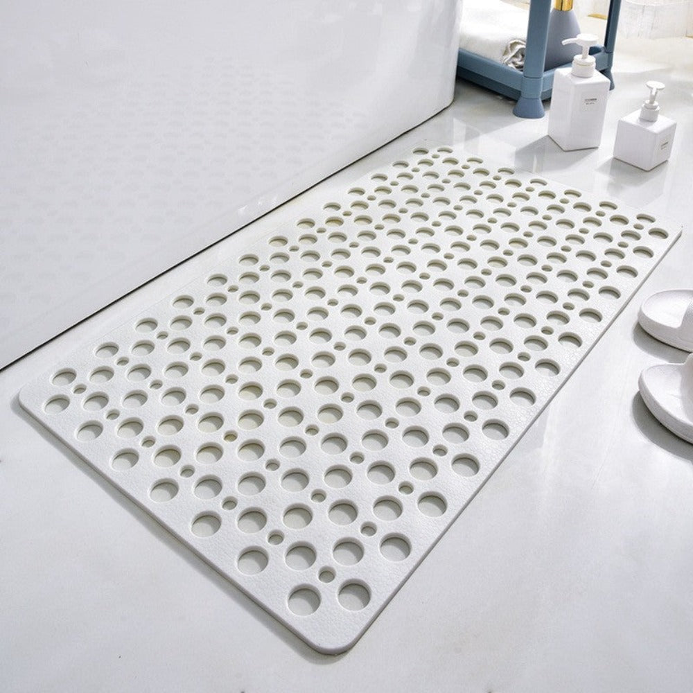 Non-Slip Antibacterial Shower Mat for Bath & Tub Safety – Textured Surface for Wet Floors