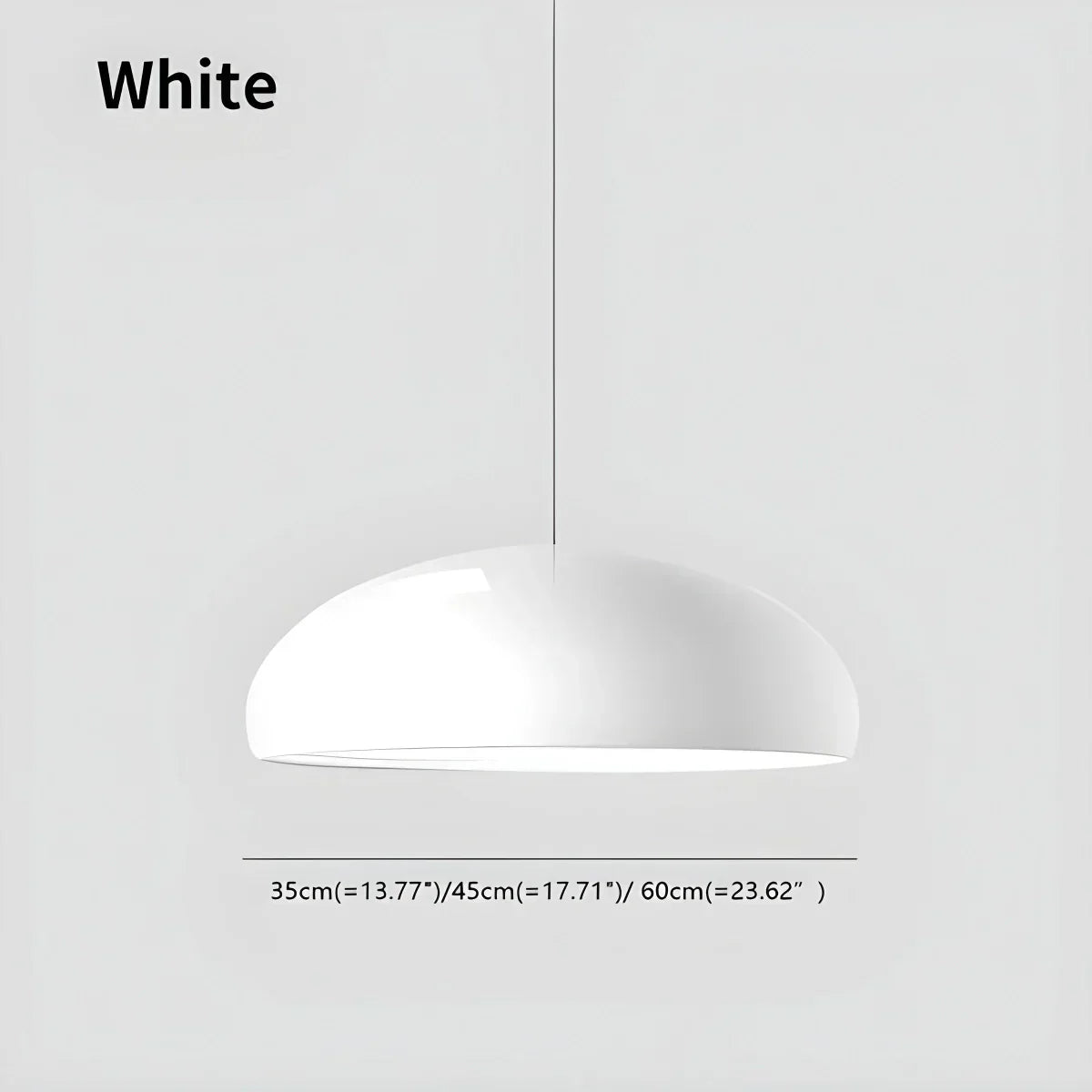 LED Overhead Fixture with Switchable Light Modes for Kitchen Islands, Dining Rooms & Open Living Spaces – Glossy Metal Round Ceiling Lamp in