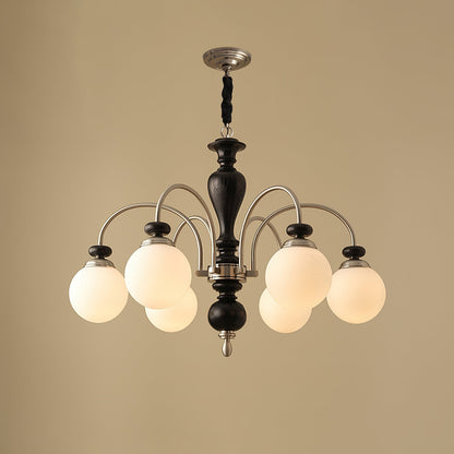 Adjustable Multi-Arm Ceiling Light Fixture E27 Black Metal Spider Chandelier for Dining Room Kitchen Island Restaurant Loft Industrial Hangi