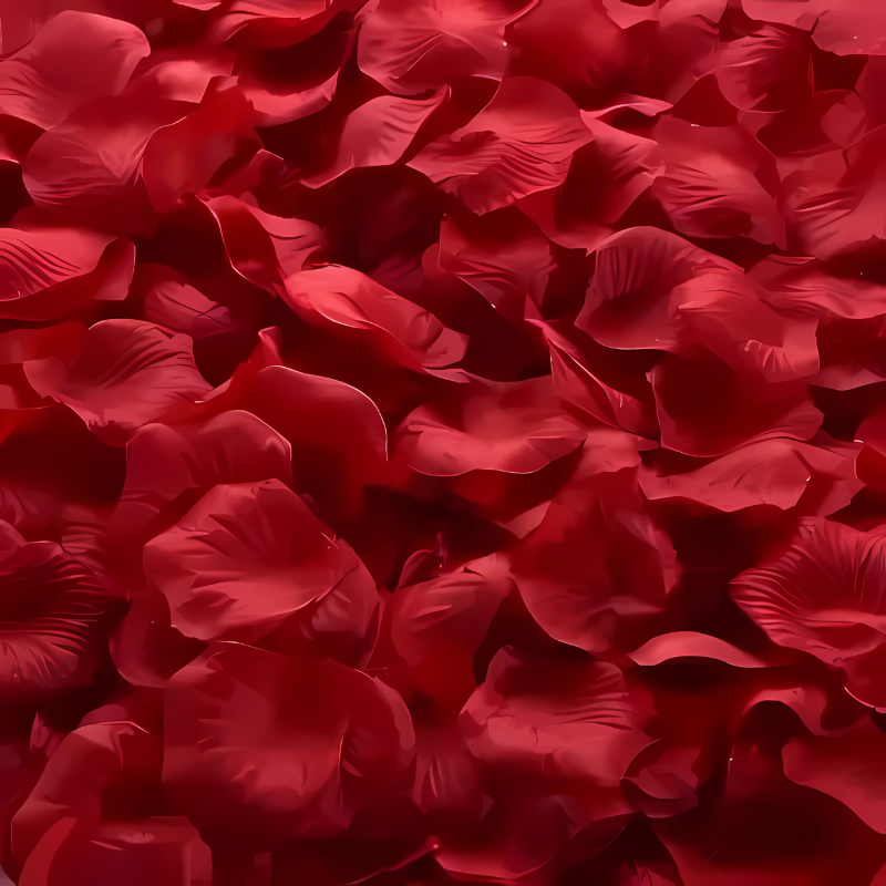 Silk Rose Petals for Weddings & Romance – Reusable Fabric Scatter Petals for Aisle, Table & Bed Décor