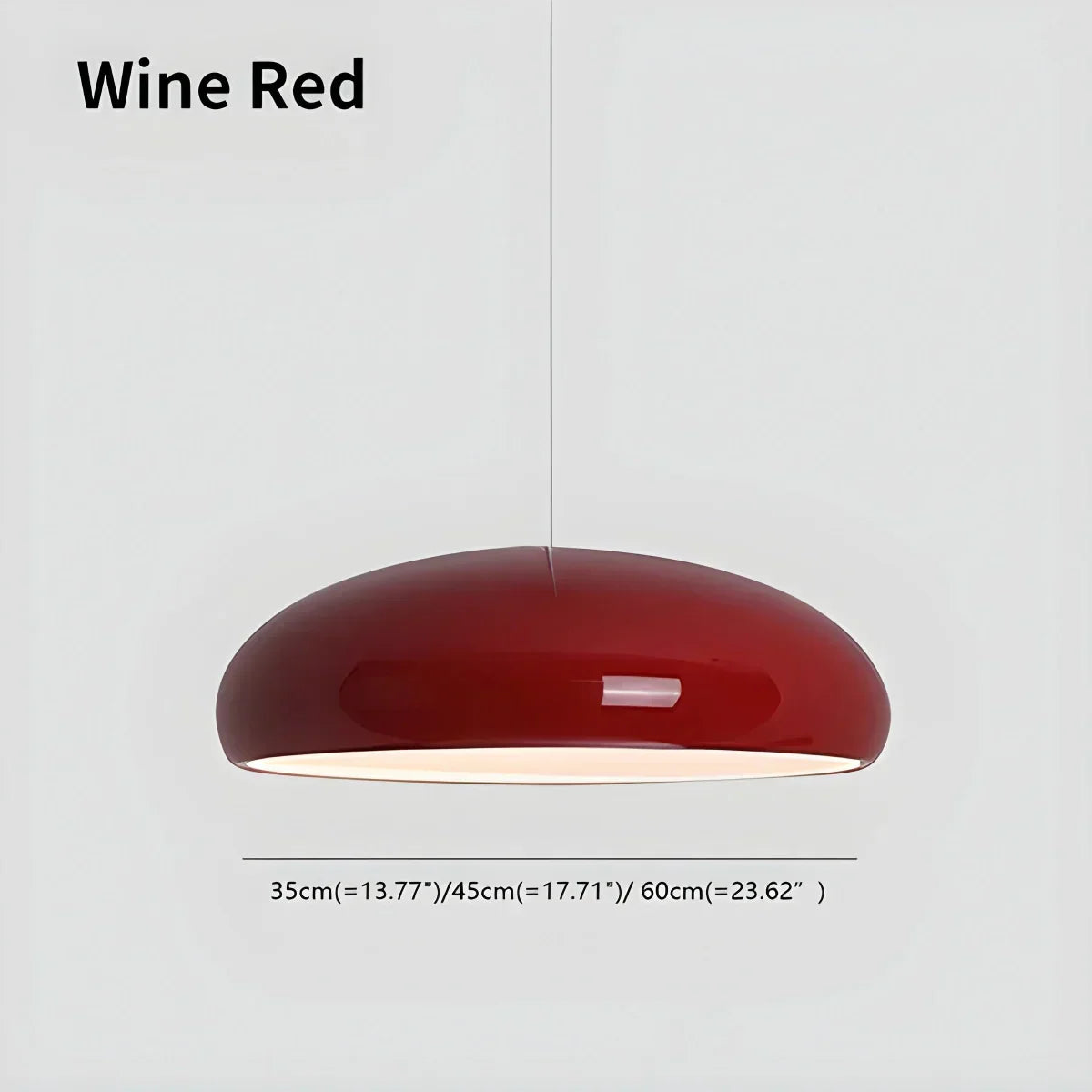 LED Overhead Fixture with Switchable Light Modes for Kitchen Islands, Dining Rooms & Open Living Spaces – Glossy Metal Round Ceiling Lamp in