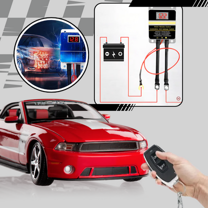 Wireless Battery Disconnect Switch | Remote Control for Vehicle Security and Battery Savings