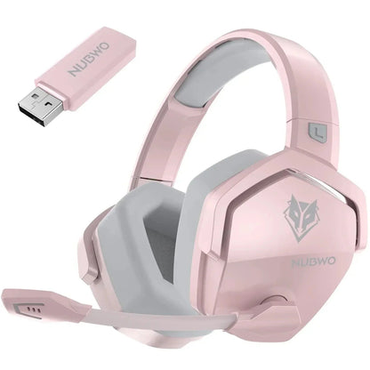Wireless Gaming Headset with Noise Canceling & 100-Hour Battery – Dual Mode Connectivity for PS5, PS4, PC, Switch & Mobile