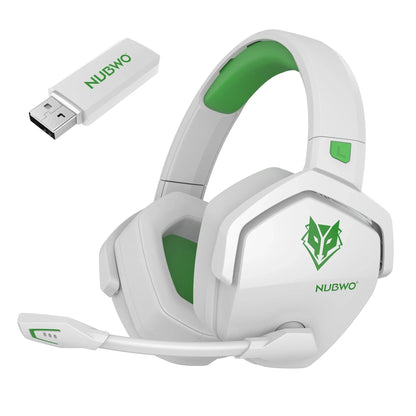 Wireless Gaming Headset with Noise Canceling & 100-Hour Battery – Dual Mode Connectivity for PS5, PS4, PC, Switch & Mobile