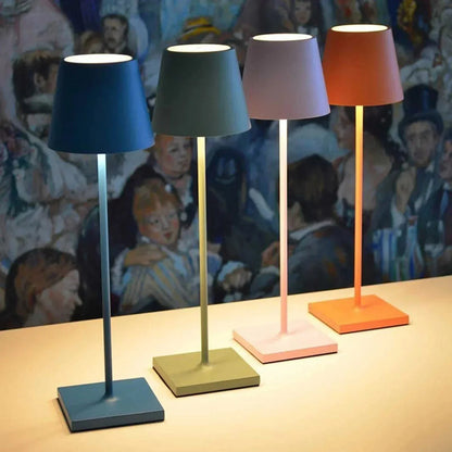 Wireless Table Lamp with Touch Control – Elegant Cordless Design, 12-Hour Battery Life, Adjustable Brightness