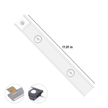 Wireless Under Cabinet LED Lighting with Motion Sensor & Adjustable Color | Perfect Ambiance for Any Space