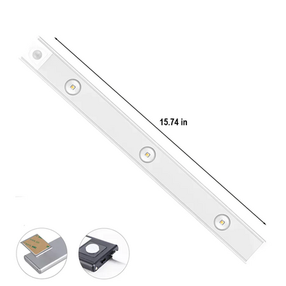 Wireless Under Cabinet LED Lighting with Motion Sensor & Adjustable Color | Perfect Ambiance for Any Space