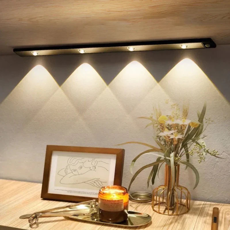 Wireless Under Cabinet Lighting, Motion Sensor Light, Under Cabinet LED Light, Puck Light for Kitchen Cabinets