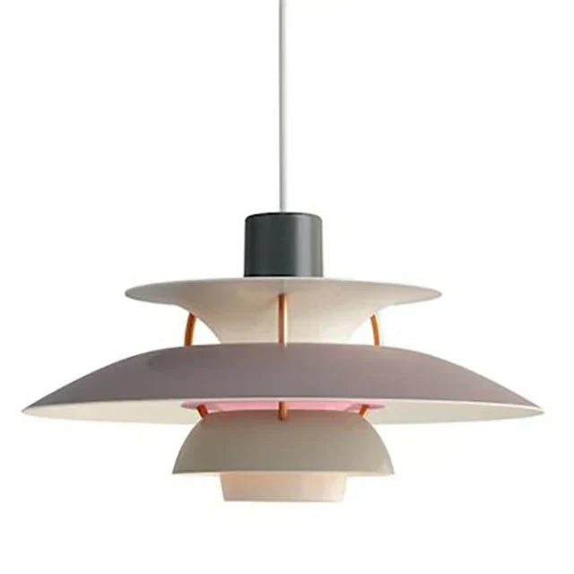 Tiered Metal Ceiling Fixture E27 Socket Mid-Century Style for Kitchen Island Dining Room Breakfast Nook Entryway Adjustable Hanging Light