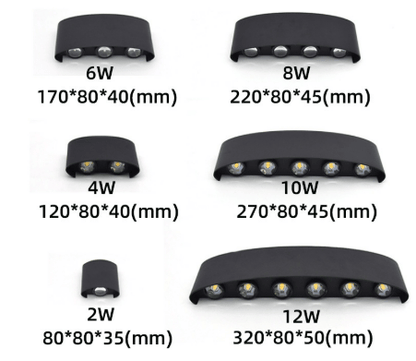 LUMAVEX – Outdoor LED Wall Light Waterproof Sconce Lamp
