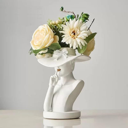Woman Cap Container