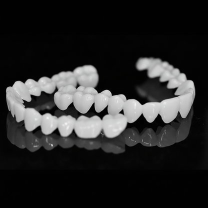 Temporary Cosmetic Dental Veneers for Instant Smile Enhancement – Reusable Snap-On Teeth Cover for Photos, Events & Daily Confidence Boost
