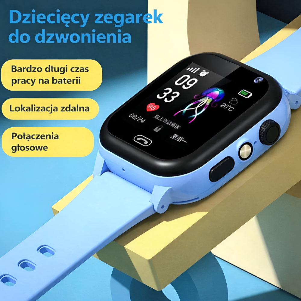 Smart Kids | GPS Smartwatch with Video Calling & Camera for Family Connection