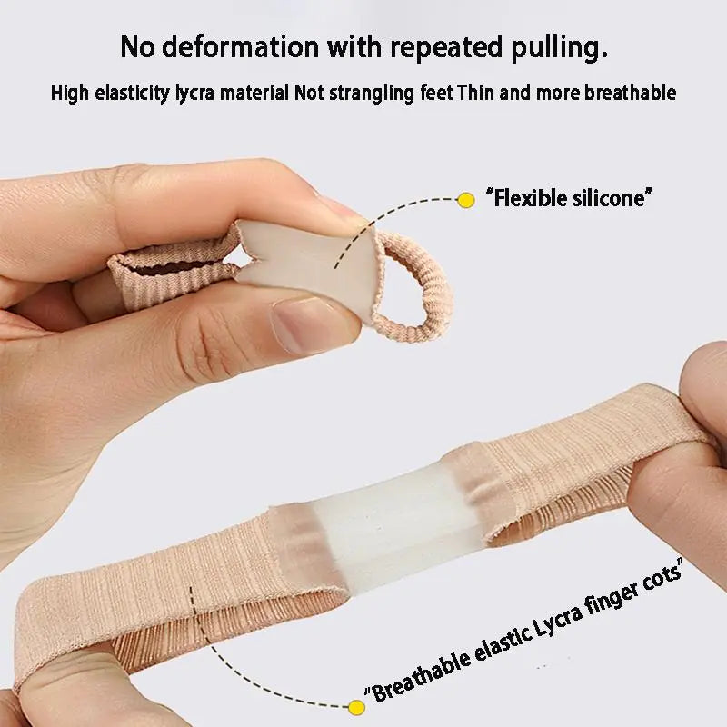 Soft Silicone Toe Spacers for Bunion Relief & Overlap Correction – Comfortable Alignment Pads for Walking, Running & Recovery