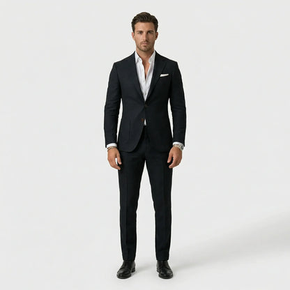 Two-Piece Suit for Men | Slim Fit Jacket & Pants Set for Business & Formal Events | Modern Tailored Design | Professional Office Attire