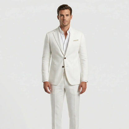 Two-Piece Suit for Men | Slim Fit Jacket & Pants Set for Business & Formal Events | Modern Tailored Design | Professional Office Attire