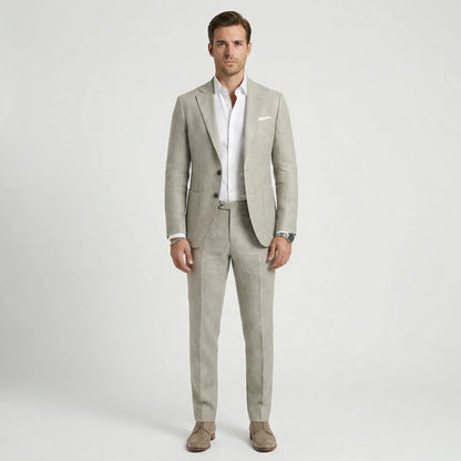 Two-Piece Suit for Men | Slim Fit Jacket & Pants Set for Business & Formal Events | Modern Tailored Design | Professional Office Attire