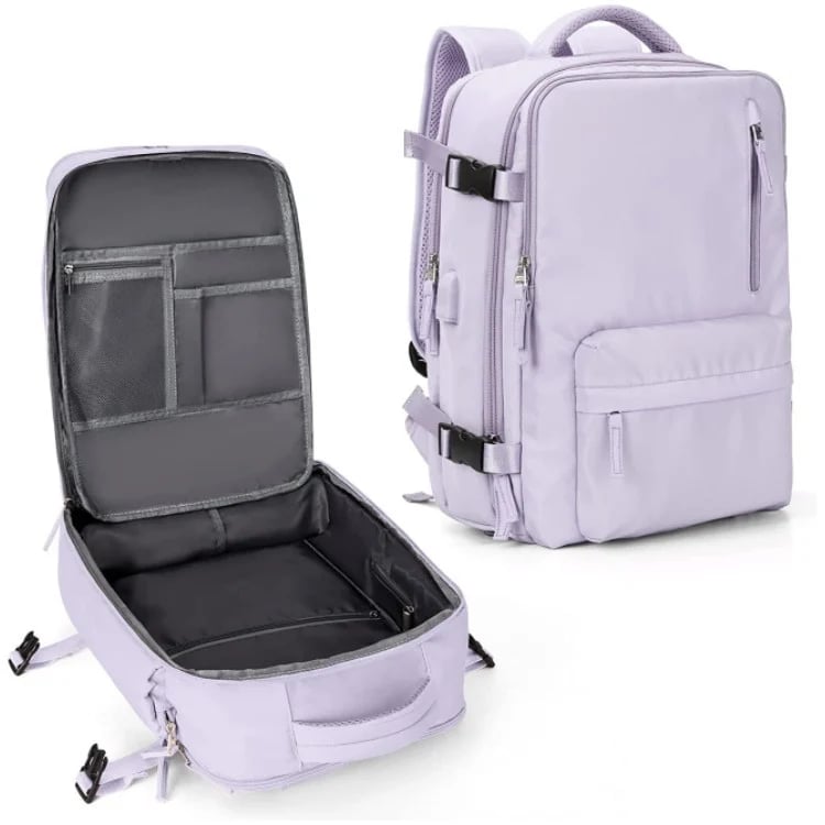 Women's Oxford Daypack with Multi-Compartment Organization for Travel, Commuting & Campus