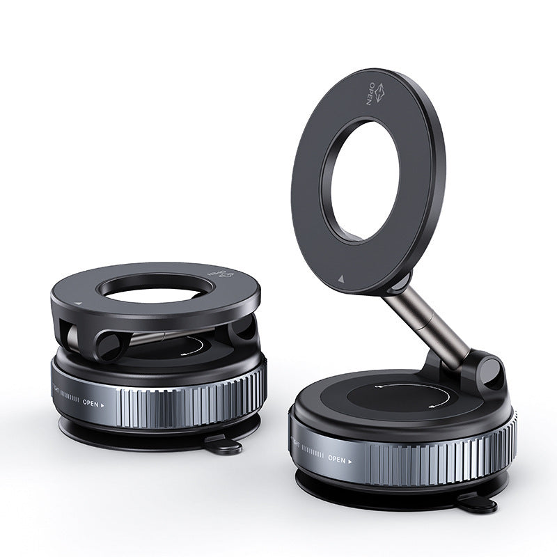 Car Phone Mount Dashboard Windshield Holder with Strong Suction Cup & 360° Swivel for iPhone Android GPS