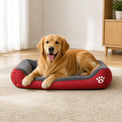 Ortekor Blue Star Easy-Clean Polyester Dog Mat
