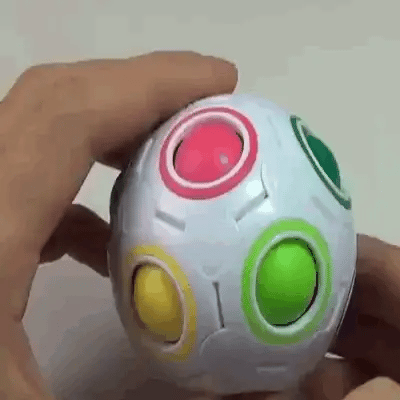 Fidget Puzzle Ball Color-Matching Compact Handheld