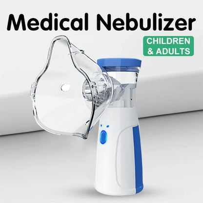 Portable Nebulizer Machine with Quiet Operation | Compact Inhalation Device for On-the-Go Breathing Relief