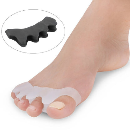 Silicone Toe Separator Splint for Hammer Toe Bunion Relief Alignment Support Orthopedic Foot Pain Corrector for Walking Running