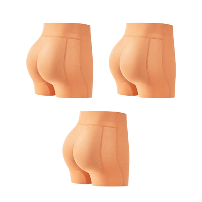 High-Waist Padded Butt-Lifting Shapewear Shorts for Women – Seamless Body Shaper with Removable Pads for Everyday Confidence & Special Occas